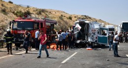 Flaş Haber! Gaziantep’te Katliam Gibi Kazada 16 ölü 21 Yaralı Var